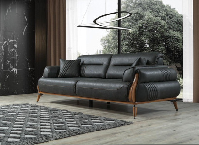 Design Sofa 3 Seater Living room Couch Upholstery Sofas Three-seater new